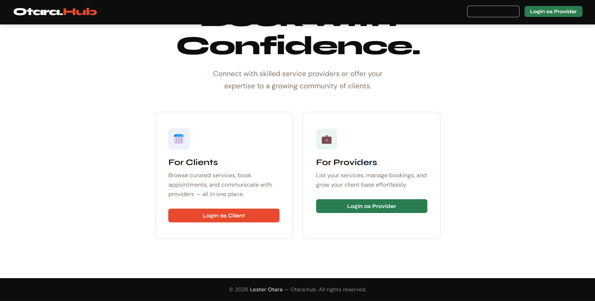 OtaraHub services
