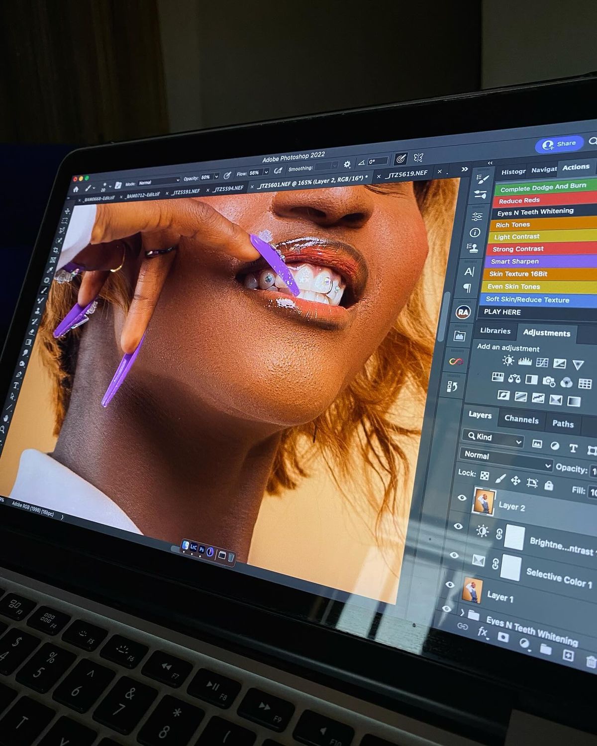 Portrait editing
