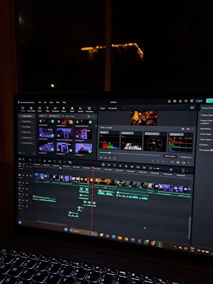 Animation timeline